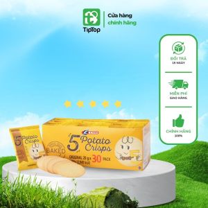 Bánh Khoai Tây Miếng 5 Potato Crisp 540g