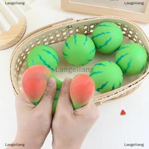 [COD] Laogeliang Mới Nhân Tạo Trái Cây Dưa Hấu Bóp Đồ Chơi Chậm Phục Hồi Màu Đỏ Vent Bóng Trẻ Em Dành Cho Người Lớn Giải Nén Đồ Chơi