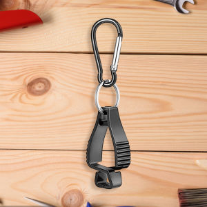 Móc khóa leo núi đa chức năng với Kẹp bảo vệ găng tay dụng cụ an toàn nhôm nhẹ để xây dựng và ngoài trời