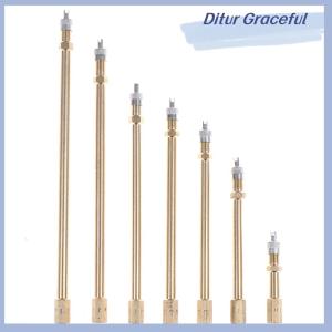 Ditur Car Auto Truck Brass Wheel Tire Valve Cap Tyre Stem Extension Pole Extender