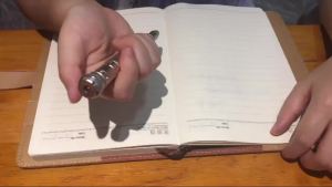 LZD Gyro Tactical Pen Multifunctional Ballpoint Pen with Light Aluminum Alloy Decompression Survival Defense Tool Supplies