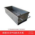 Wei Xian BBQ Grill Outdoor BBQ Rack Commercial Lamb Skewer Grill Home Charcoal BBQ Stand Thickened Oven   Long 100 Inner Width 15cm Single furnace. 