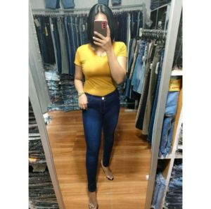 Celana Jeans Panjang Skinny Wanita Bisa Cod Ukuran 27-34