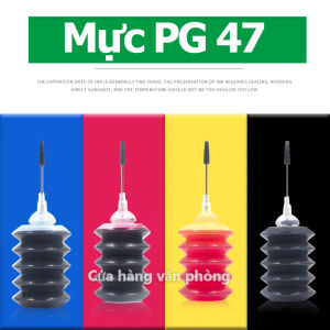 Mực PG 47 Mực CL 57 cl57s Mực Tương thích với Canon E3370 E3470 E400 E410 E417 E460 E470 E477 E480 E4270 E3170 E3170