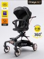 Maruya's Baby Walking Aid T6 Second Generation Baby Stroller Lightweight Foldable Can Sit Can Lie One-Button Retractable Two-Way Baby Stroller. 