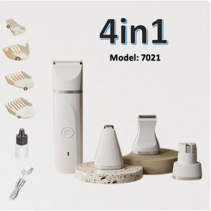 Minimalist 2in1 / 4in1 Shaver Nail Trimmer Grooming Trimmer Rechargeable Cat Dog Clipper Cordless Shaver