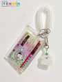 Holder Id Card Acrylic Id Card 2 sisi Tempat Kartu Id Card Member Name Tag Acrylic. 