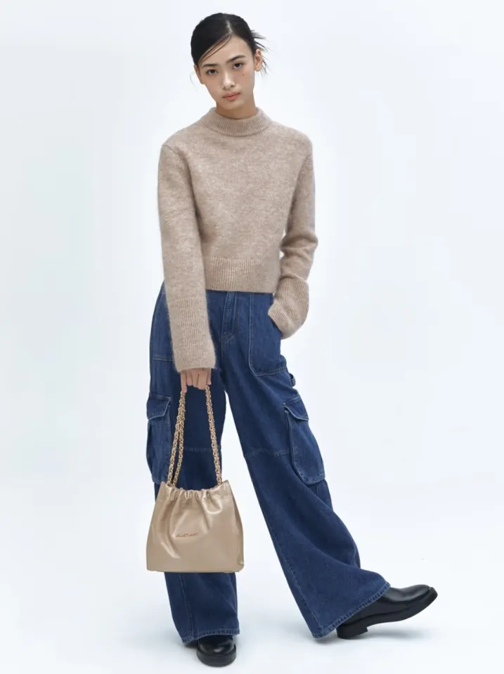 Jillstuart Coco Chain Drawstring Chain Shoulder Bag S - 7