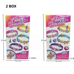 【SG STOCK】DIY Bead Craft Kit for Kids | Creative Bracelet & Necklace Making Kit for Girls | Educational Toy & Birthday Gift