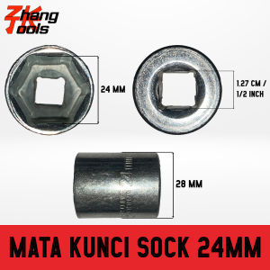 MATA SOCK CHROME CRV MURAH KUNCI SOK ECERAN SATUAN