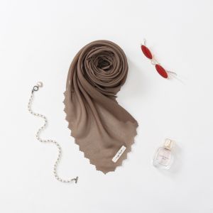 Ziaa Fashion Store Jilbab Segiempat Plain Paris Lasercut Premium Nayy.s Hijab Exclusive