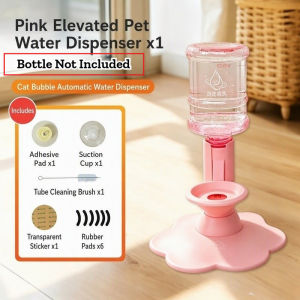 AP AIMAYAPET Cat Gravity Water Dispenser No Electric Automatic Pet Drinking Bowl Portable Outdoor Cat Water Fountain