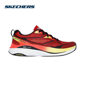 Skechers สเก็ตเชอร์ส รองเท้าผู้ชาย Men Max Cushioning Propulsion Warpdrive Shoes - 220512-RED Air-Cooled Goga Mat