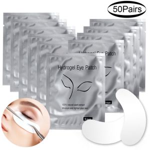 50Pairs Eyelash Extension Stickers Under The Eye Pad Eyelash Extension Paper Patch For Women