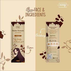 Masker Komedo by Navy - Masker Wajah Organik - Masker Menghilangkan Komedo Membandel - Masker Komedo Hidung - Masker Komedo Viral Tiktok -JURAGN 47