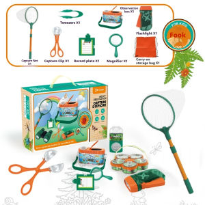 Outdoor Toys Adventure Catch Insect Observation Jar Multi-Functional Set Children Science Education Toys