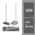 Bộ Chổi Quét Nhà Kèm Hốt Rác Cán Dài 2 trong 1 tiện Lợi, Chổi Quét Nhà Kèm Hót Rác Thông Minh, Cao Cấp. 