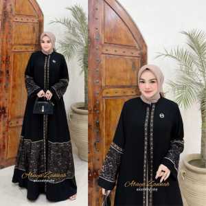 gamis abaya produk Amore by ruby edisi abaya zannah mix brocad manik swarovsky mewah