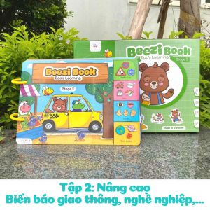 Học Liệu Bóc Dán Montessori Sách Dán Thông Minh Cho Bé Song Ngữ Anh Việt Nhiều Chủ Đề Đa Dạng - 262