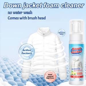 Waterless rich foam cleaner Feather cleaner with brush head stubborn stain cleaner