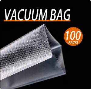 50/100pcs Vacuum Sealer Bag Embossed/Vacuum Bag for food/Vacuum Packaging Bag Vacuum SealerFood/food bag/food vacuum bag17*25CM/真空包装袋/纹路袋/真空袋