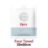 Cotton Fiber Disposable Bath Towels Portable and Breathable Thick Bath Cloths for Travel Hotel Camping