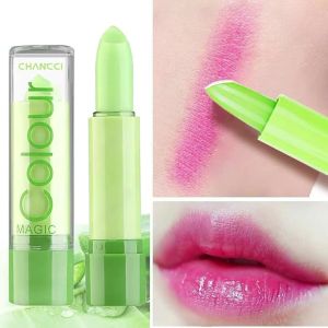 Color Changing Lip Balm Aloe Vera Non-Fading Lipstick Long-Lasting Waterproof Women Temperature Sensing Jelly Moisturizing Non-Stick Cup Temperature Sensing [ Free Shipping ]
