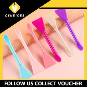 [Csndices] Facial Face Stick DIY Face Brush Spatula DIY Masque Brush Safe Comfortable Silicone Masque Stirring Stick for Girl Skin Care