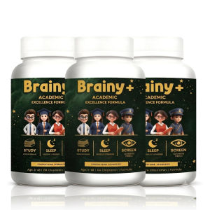 SHIP WITHIN 24H【Ready stock】Brainy+ Academic Excellence Foula 30 Chewable Tablets Chocolate Flavour Brain Support Supplement