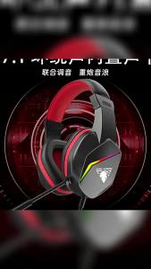 Gaming Desktop Computer Headset Wired for E-sports Live Streaming 3.5mm Gaming Headset Wholesale High Fidelity