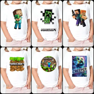 Shop Minecraft T Shirt For Kids online Lazada .ph