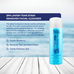 TropiClean SPA Shampoo/Conditioner & Tear Stain Remover Facial Cleanser for Dogs & Cats