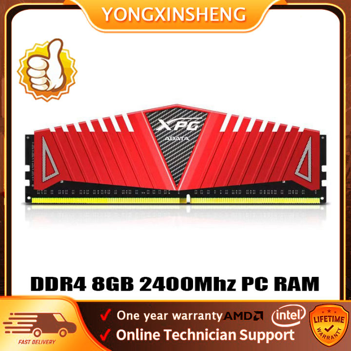 XPG DDR4 8GB 2400Mhz computer PC RAM Memory 1.2V Supports all major ...