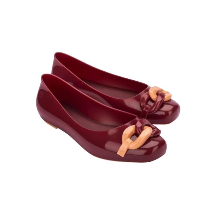 Official store Melissa shoes for women Double button graphic