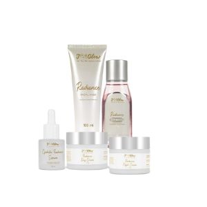 J - GLOW - Paket Radiance (Super Kemasan Baru) Whitening BPOM - 5 Pcs