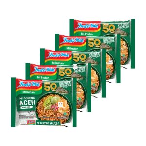 5PCS Indomie Kuliner Indonesia Mi Goreng Khas Aceh