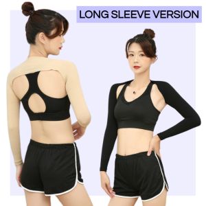 Women Arm Shaper (30kg - 80kg) Arm Slimming Trainer Posture Corrector Back Support Sleeve Shapewear Kurus Lengan Panjang Ready Stock 111105 - ZK Mall
