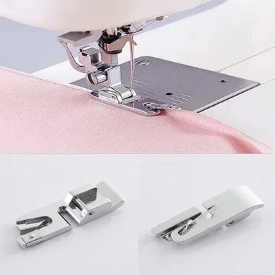 Rolled 1PCS Hem Curling Presser Foot For Sewing Machine Brother Singer Janome Kenmore Juki Home Supplies DIY Tools