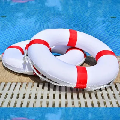 Life Preserver Safety Swimming Ring Lifeguard Buoy for Swimming Adult Rescue Outdoor Pool