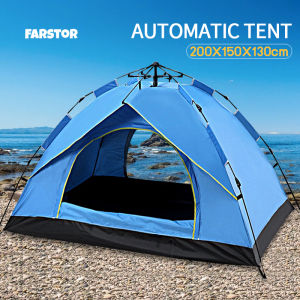 Outdoor Camping Tent 1-2 people Double Layer Tent automatically open Waterproof Tent