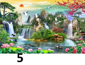 Gạch tranh 3d đẹp - sang trọng - 988CN