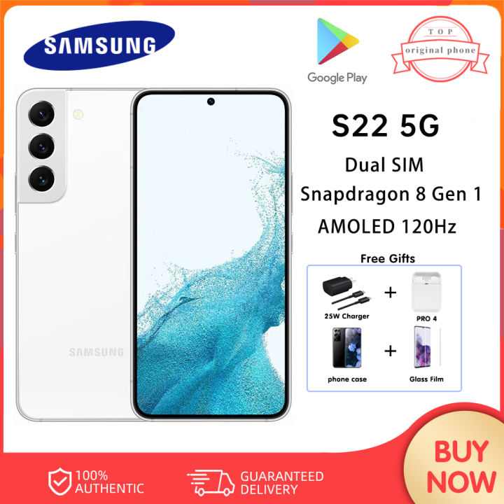 Samsung Galaxy S22 5G Smartphone Dual Sim 8GB RAM + 128 / 256GB ROM ...