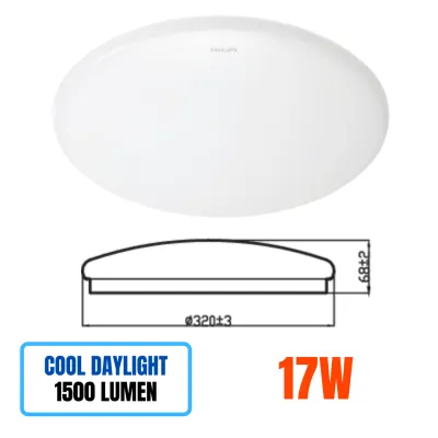 [3 Year Warranty] Philips LED Ceiling light 17W 20W CL200
