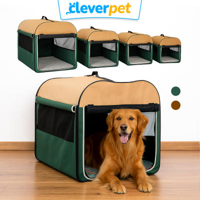 CleverPet คอกสัตว์เลี้ยง กรงสุนัข พับได้ คอกสุนัขพกพา ที่นอนแมว คอกแมว คอกหมา กรงสัตว์เลีง