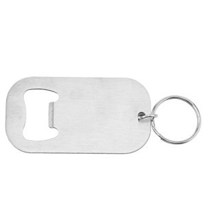 ASRV Stainless Steel Bottle Opener Keychain Practical & Durable Beer Opener Tool
