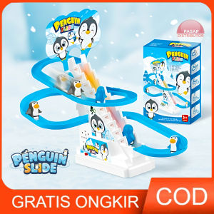 Mainan Anak Jolly Penguin Jolly Track Balap Naik Tangga Mainan Bebek Naik Tangga Mainan Anak Mainan Anak Perempuan - Mainan Anak Laki Laki