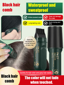 Hair Dye Cream Quick Cover For Adults Portable Hair Coloring Pen Plant Essence Quick Touch Up/Gray Hair Concealer/Grooming For Men And Women/On-the-Go