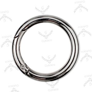 Aksesoris Tas Ring Bulat 2 cm Buka Tutup (A) / Ring O - Aksesoris Tas (IMPORT)