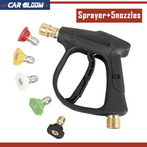 High Pressure Car Wash Gun Angle Adjustable Jet Washer Clear Tool Quick Release Car Washer