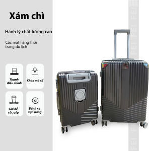 B2- VALI du lịch đi học đi làm size 20/24/28 inch chất liệu dày dặn mẫu mã thời trang có khay đựng cốc tiện lợi